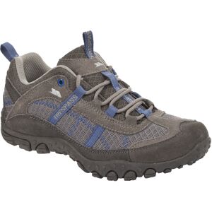 Trespass Womens/ladies Fell Lightweight Walking Shoes (Steel) - Grey - Size Uk 4 Trespass Womens/ladies Fell Lightweight Walking Shoes (Steel) - Grey - Size Uk 4