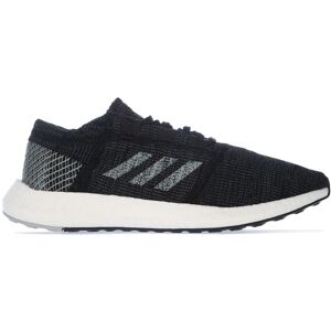 Adidas Mens Pureboost Go Running Shoes In Black Grey Textile - Size Uk 8 Adidas Mens Pureboost Go Running Shoes In Black Grey Textile - Size Uk 8