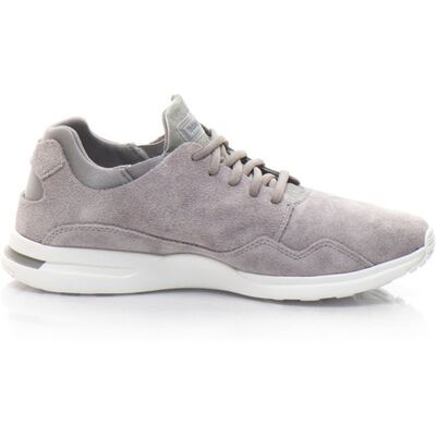 Le Coq Sportif LCS R Pure Metallic Toggle Purple Suede Leather Womens Trainers - Womens Trainers Le Coq Sportif LCS R Pure Metallic Toggle Purple Suede Leather Womens Trainers - Womens Trainers