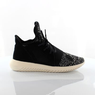 Adidas Tubular Defiant Primeknit Black Trainers - Women Adidas Tubular Defiant Primeknit Black Trainers - Women