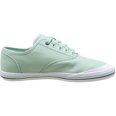 Le Coq Sportif Grandille CVO Green Canvas Womens Shoes - Womens Plimsolls Le Coq Sportif Grandille CVO Green Canvas Womens Shoes - Womens Plimsolls