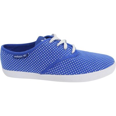 Adidas M19544 Blue Lace Up Womens Plimsolls - Plimsolls Adidas M19544 Blue Lace Up Womens Plimsolls - Plimsolls