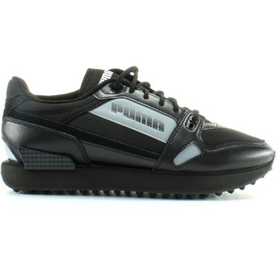 Puma Mile Rider Bright Peaks Black Trainers - Unisex Sports Shoes Puma Mile Rider Bright Peaks Black Trainers - Unisex Sports Shoes