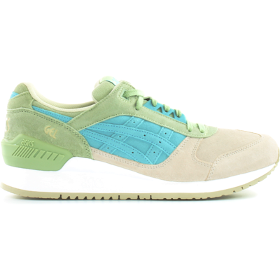Asics Gel-Respector Leather Mens Trainers - Green - UK 6.5 Asics Gel-Respector Leather Mens Trainers - Green - UK 6.5