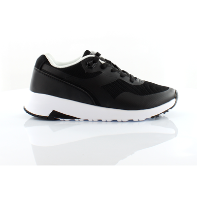 Diadora Evo Run Black Synthetic Mens Trainers - Trainers Diadora Evo Run Black Synthetic Mens Trainers - Trainers