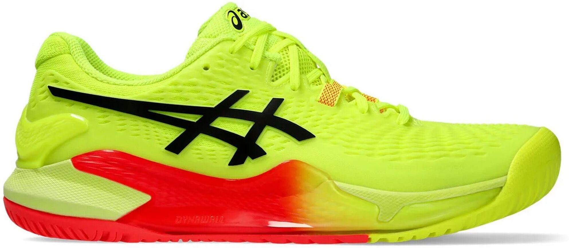 Asics Gel-Resolution 9 Paris Mens Yellow Tennis Shoes - Size Uk 8