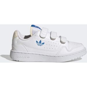 Adidas Originals Childrens Unisex Ny 90 Shoes - White - Size Uk 10 Kids