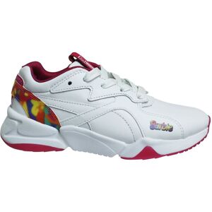 Puma Childrens Unisex Nova X Barbie White Cabaret Leather Low Lace Up Kids Trainers 371585 01 Leather (Archived) - Size Uk 2 Puma Childrens Unisex Nova X Barbie White Cabaret Leather Low Lace Up Kids Trainers 371585 01 Leather (Archived) - Size Uk 2