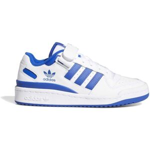 Adidas Originals Boys Boy'S Juniors Forum Low Shoes In White Blue Leather (Archived) - Size Uk 3.5 Adidas Originals Boys Boy'S Juniors Forum Low Shoes In White Blue Leather (Archived) - Size Uk 3.5