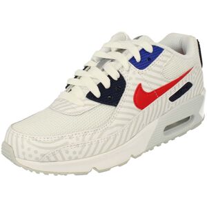 Nike Childrens Unisex Air Max 90 Gs White Trainers - Size Uk 4.5 Nike Childrens Unisex Air Max 90 Gs White Trainers - Size Uk 4.5