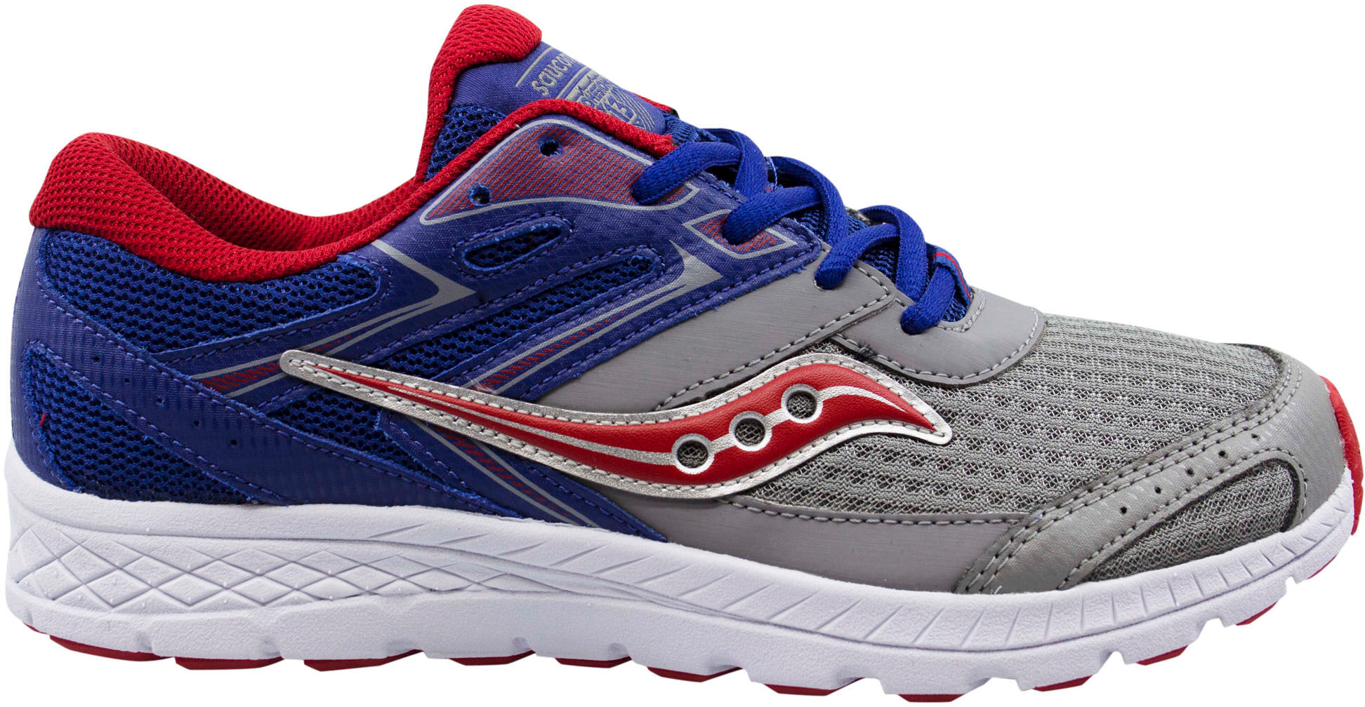Saucony Childrens Unisex Cohesion 13 Grey Trainers - Kids - Size Uk 3 Infant