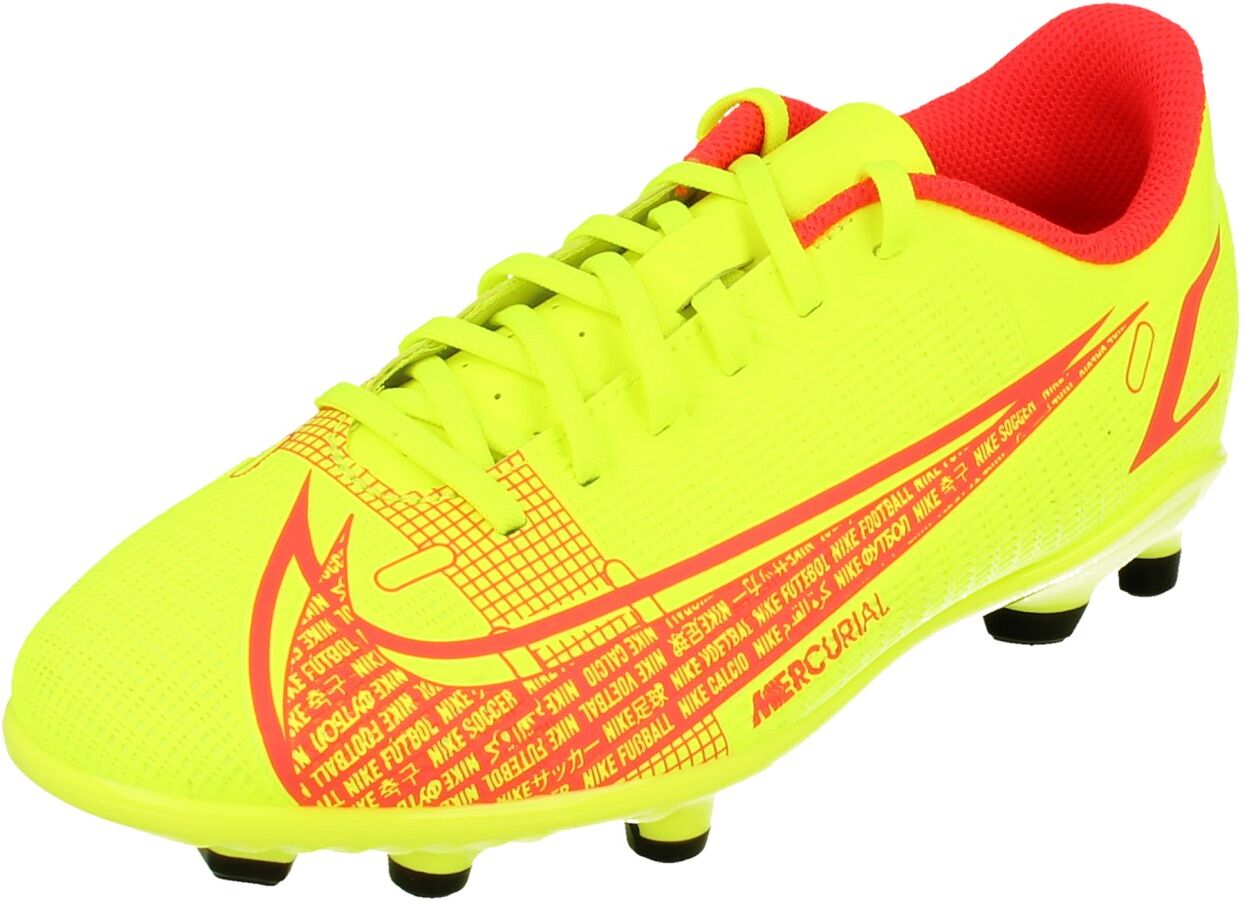 Nike Mens Junior Vapor 14 Club Fg/mg Green Football Boots - Size Uk 5.5