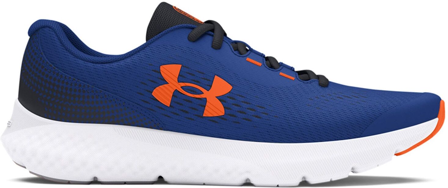 Under Armour Boys Boy'S Juniors Grade School Rogue 4 Running Shoes In Blue Textile - Size Uk 4.5