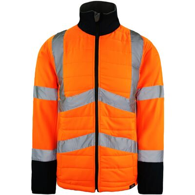 Dickies Hi-Vis Loudon Mens Orange Reflective Jacket - Size Small Dickies Hi-Vis Loudon Mens Orange Reflective Jacket - Size Small