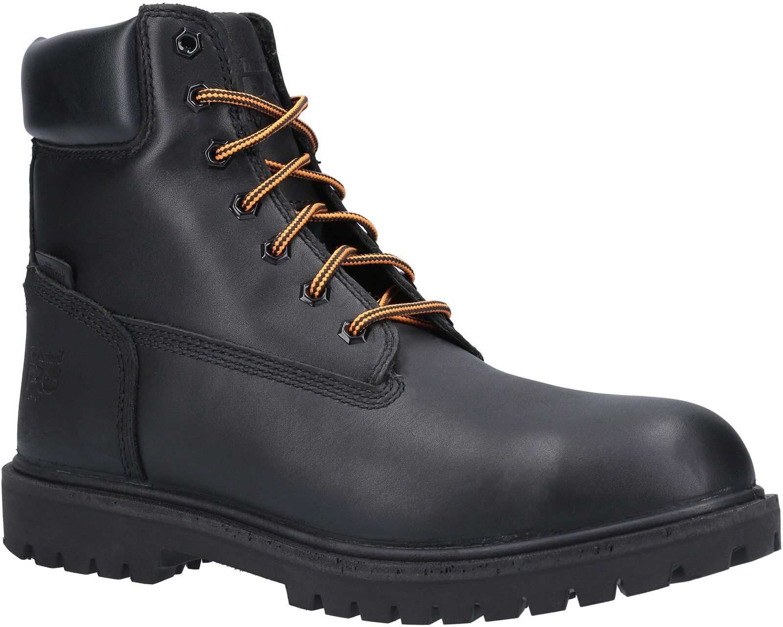 Timberland Pro Iconic Safety Toe Work Boot Mens - Black Leather - Size Uk 6.5