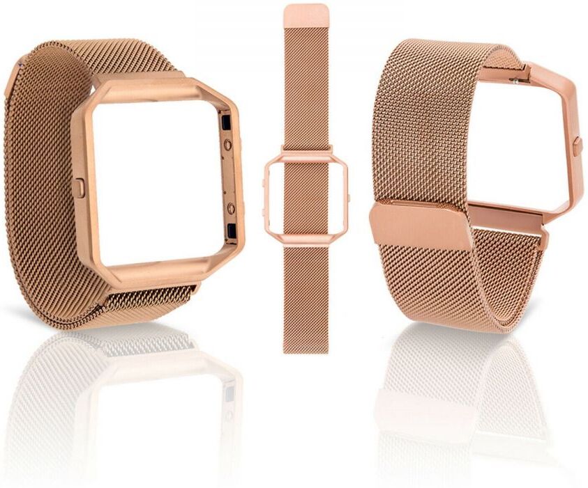 Aquarius Fitbit Blaze Straps Rose Gold - One Size