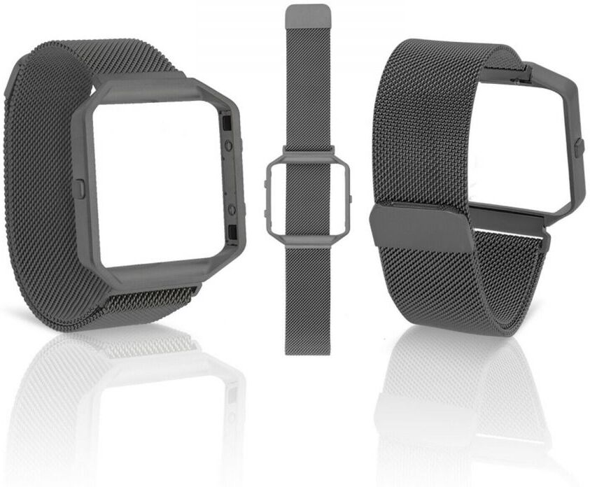 Aquarius Fitbit Blaze Straps Space Grey - One Size