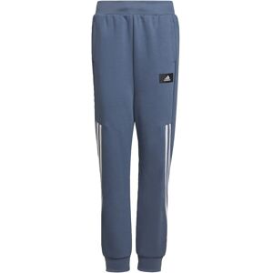 Adidas Sportswear Kids Unisex Future Icons 3-Stripes Tapered-Leg Pants - Blue Cotton - Size 4-5y