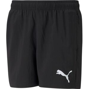 Puma Childrens Unisex Active Woven Youth Shorts - Black - Size 11-12y Puma Childrens Unisex Active Woven Youth Shorts - Black - Size 11-12y