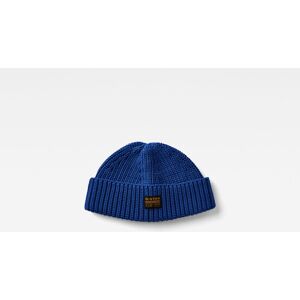 G Star Raw Mens G-Star Raw Originals Fisherman Beanie - Navy Cotton - One Size