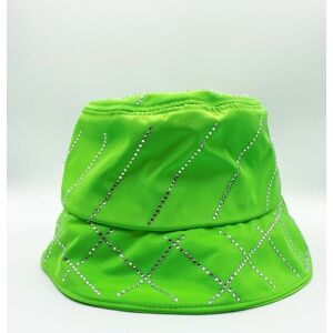 Svnx Mens Rylee Bucket Hat With Rhinestone Trim In Lime Green - One Size Svnx Mens Rylee Bucket Hat With Rhinestone Trim In Lime Green - One Size