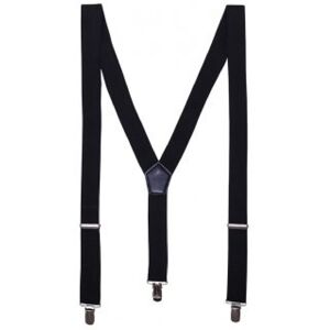 Premier Unisex Mens Clip On Braces (Black) - One Size Premier Unisex Mens Clip On Braces (Black) - One Size