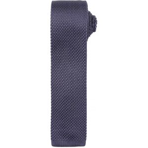 Premier Mens Slim Textured Knit Effect Tie (Pack Of 2) (Steel) - Grey - One Size Premier Mens Slim Textured Knit Effect Tie (Pack Of 2) (Steel) - Grey - One Size