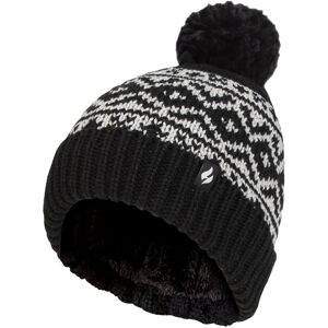 Heat Holders Womens Ladies Patterned Turnover Bobble Hat Heat Holders Womens Ladies Patterned Turnover Bobble Hat