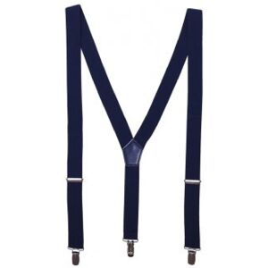 Premier Unisex Mens Clip On Braces (Navy) - One Size Premier Unisex Mens Clip On Braces (Navy) - One Size