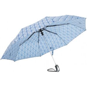 Trespass Unisex Maggiemay Automatic Umbrella (Blue Chevron Print) - Multicolour - One Size Trespass Unisex Maggiemay Automatic Umbrella (Blue Chevron Print) - Multicolour - One Size