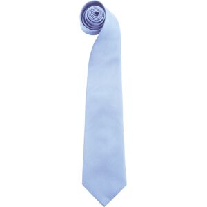 Premier Mens “colours” Plain Fashion / Business Tie (Pack Of 2) (Mid Blue) - One Size Premier Mens “colours” Plain Fashion / Business Tie (Pack Of 2) (Mid Blue) - One Size