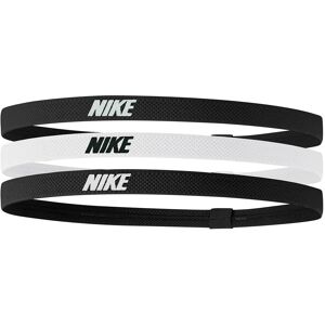 Nike Unisex 2.0 Elasticated Headband (Pack Of 3) (Black/white) - One Size Nike Unisex 2.0 Elasticated Headband (Pack Of 3) (Black/white) - One Size