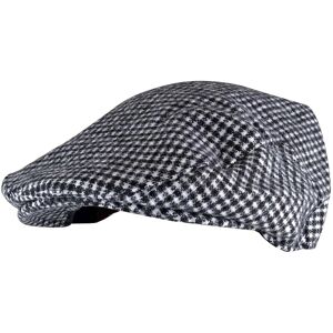 Sock Snob Mens Checked Wool Blend Traditional Flat Cap - Multicolour - Size Medium Sock Snob Mens Checked Wool Blend Traditional Flat Cap - Multicolour - Size Medium
