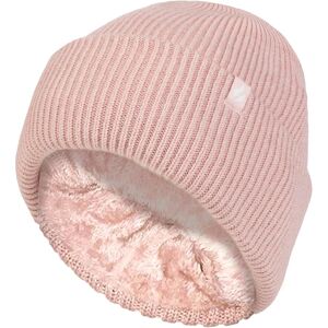 Heat Holders Womens Ladies Fleece Lined Ribbed Turnover Hat Heat Holders Womens Ladies Fleece Lined Ribbed Turnover Hat