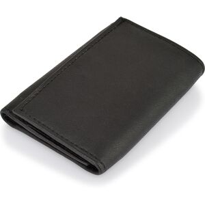 Woodland Leathers Mens Leather Black Key Pouch 4.5" Rfid Multi Pocket Wallet - One Size Woodland Leathers Mens Leather Black Key Pouch 4.5" Rfid Multi Pocket Wallet - One Size