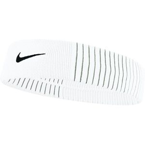 Nike Unisex Adult Reveal Dri-Fit Headband (White/black) - One Size Nike Unisex Adult Reveal Dri-Fit Headband (White/black) - One Size