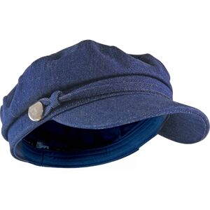 Sock Snob Womens Ladies Cotton Peaked Denim Or Corduroy Baker Boy Hat Fiddler Cap - Blue - One Size Sock Snob Womens Ladies Cotton Peaked Denim Or Corduroy Baker Boy Hat Fiddler Cap - Blue - One Size