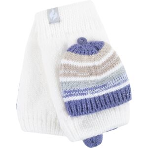 Heat Holders Womens Bronte Style Cute Converter Gloves - Cream - One Size Heat Holders Womens Bronte Style Cute Converter Gloves - Cream - One Size