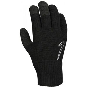 Nike Mens 2.0 Knitted Grip Gloves (Black/white) - Size Small/medium