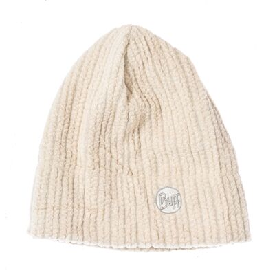 Buff Unisex Knitted Hat 120200 - Beige - One Size Buff Unisex Knitted Hat 120200 - Beige - One Size