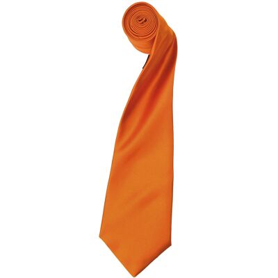 Premier Mens Narrow Blade Satin Tie - Pack of 2 Premier Mens Narrow Blade Satin Tie - Pack of 2