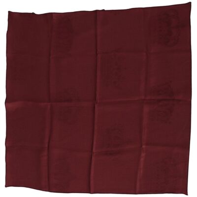 Dolce & Gabbana Red Crown Silk Square Wrap Scarf - Scarf Dolce & Gabbana Red Crown Silk Square Wrap Scarf - Scarf