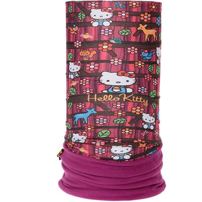 Hello Kitty Multicolour Fleece Lined Kids Tubular - Winter Accessory Hello Kitty Multicolour Fleece Lined Kids Tubular - Winter Accessory