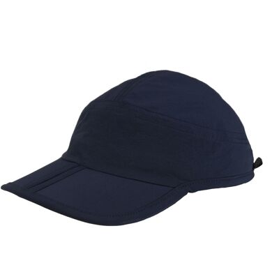Regatta Childrens Unisex Folding Peak Baseball Cap - Kids Navy Regatta Childrens Unisex Folding Peak Baseball Cap - Kids Navy