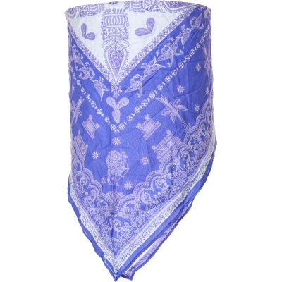 Buff Bandana With Printed Design Made Of Light And Soft Fabric 59200 Unisex - Violet Cotton - One Size Buff Bandana With Printed Design Made Of Light And Soft Fabric 59200 Unisex - Violet Cotton - One Size