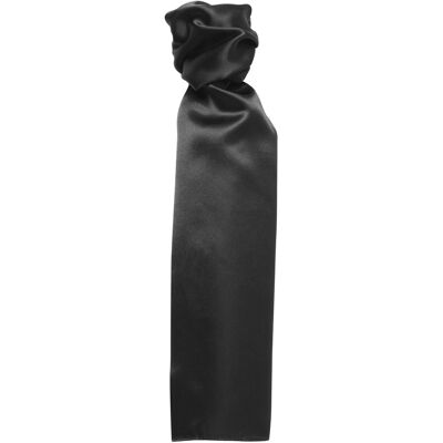 Premier Scarf - Ladies/Womens Plain Business - Black - One Size Premier Scarf - Ladies/Womens Plain Business - Black - One Size