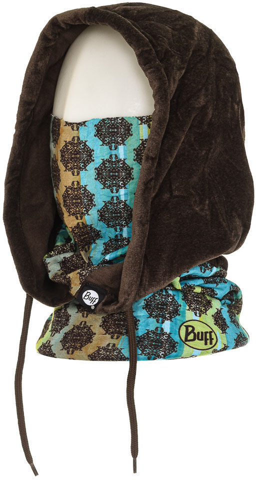 Buff Unisex Microfiber And Fleece Hood And Neck Gaiter 51400 - Multicolour - One Size