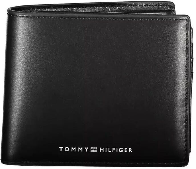 Tommy Hilfiger Mens Black Leather Wallet - One Size
