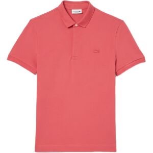 Lacoste Mens Smart Paris Polo Shirt In Red - Size Medium