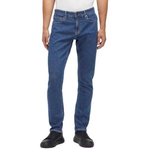 Calvin Klein Mens Slim-Fit Jeans In Denim - Blue Cotton - Size 28w/30l
